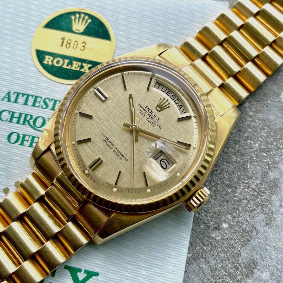 36mm Rolex president