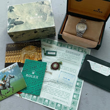 Load image into Gallery viewer, 1991 Rolex Datejust 36mm Jubilee band 16220 – Box and Papers – Saudi Arabia Dial
