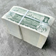 Load image into Gallery viewer, 1973 Brick of $ 1 Canada Banknotes 1000 Consecutive 10x Bundle -Perfectly Sealed
