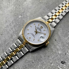Load image into Gallery viewer, Tudor 36mm Mens Datejust 76213 Two Tone - White Diamond Dial - Papers +Serviced
