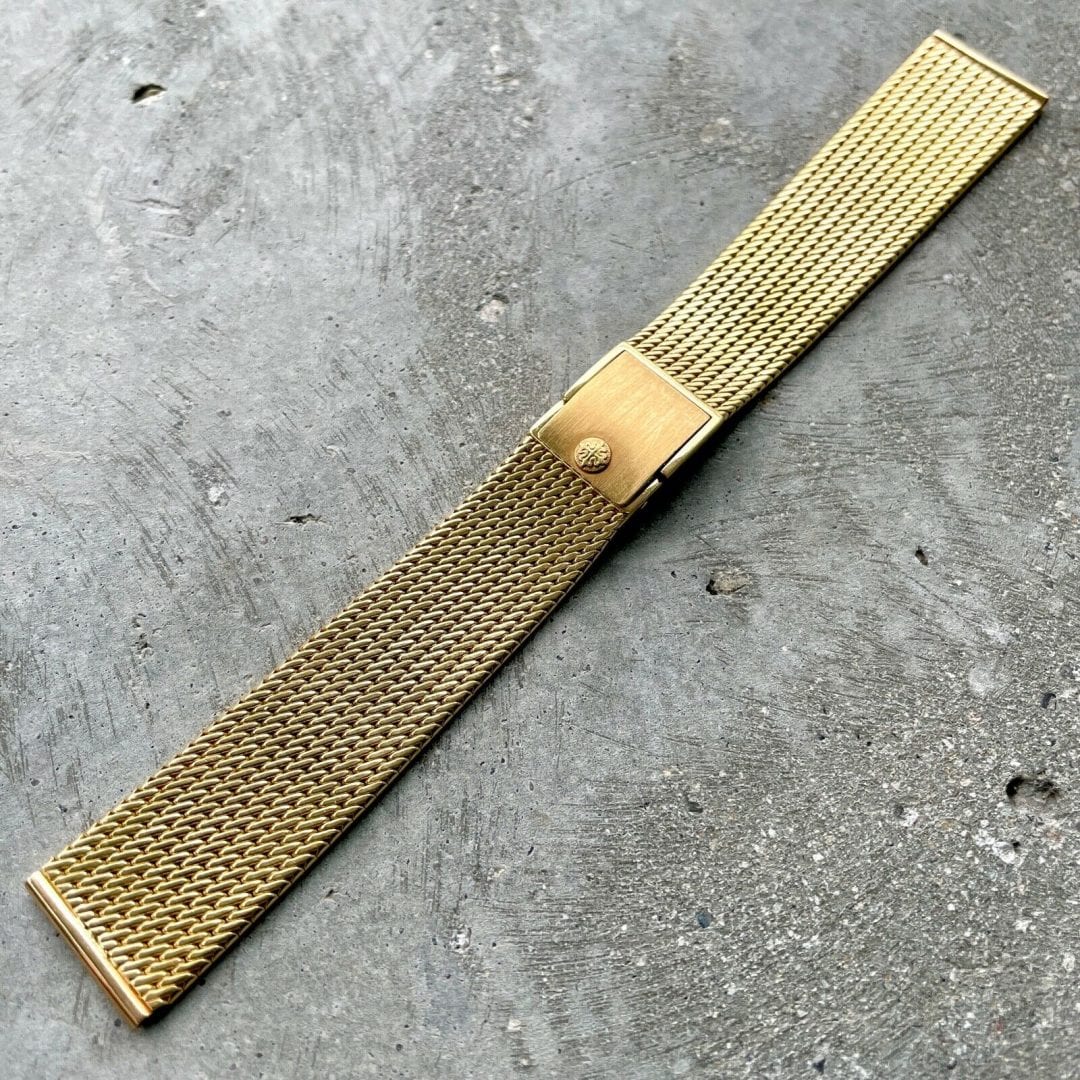 1958 Patek Philippe 18K White Gold Bracelet Strap 18mm Endlink