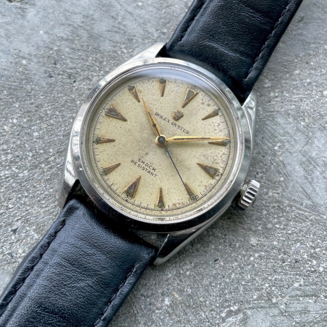 1955 Rolex Oyster 6480 Mens Watch 34mm Stainless Steel Manual