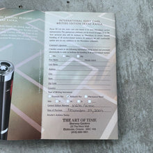 Load image into Gallery viewer, 2004 Montblanc Franz Kafka Ball Point Pen Black Ink - Complete Set with box
