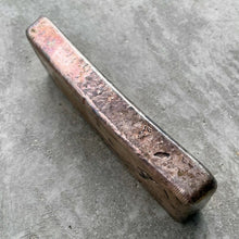 Load image into Gallery viewer, Johnson Matthey 50 oz .999 Silver Poured Bar - Incredible Rainbow Toning
