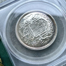 Load image into Gallery viewer, 1956 Canada 50 Cent Silver Coin One Dollar Proof Like PCGS Gem PL 67 Old Holder
