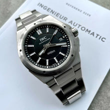 Load image into Gallery viewer, IWC Ingenieur Black Dial IW 323902 - Box and Papers - Gerald Genta Design
