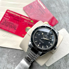 41mm Omega Seamaster 300 Black Dial 233.30.41.21.01.001 - Serviced Box + Papers