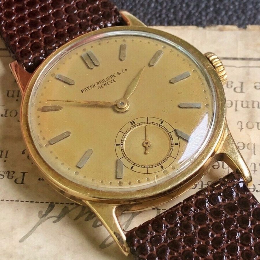 Vintage Patek Philippe Calatrava Ref 96 with incredible Patina