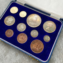 Load image into Gallery viewer, 1957 South Africa with Gold Coin - Complete Proof Set! Mintage 560 Sets! Toning
