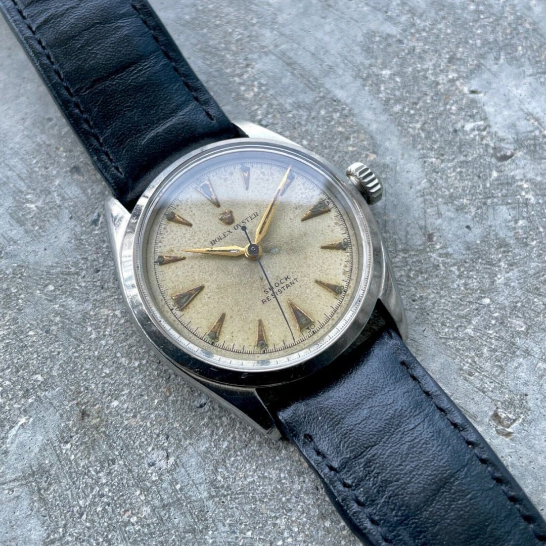 1955 Rolex Oyster 6480 Mens Watch 34mm Stainless Steel Manual