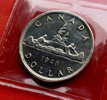 Load image into Gallery viewer, 1948 Canada 1 Dollar Silver Coin One Dollar - ICCS MS-62
