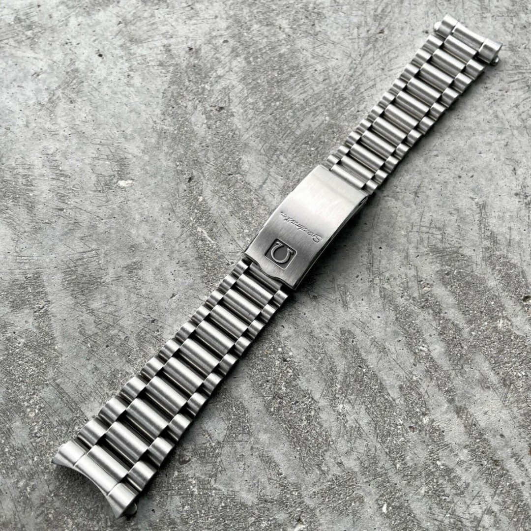 1980s Original Omega 1450 Bracelet Band 808 Endlink Speedmaster Holy Grail