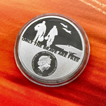 Load image into Gallery viewer, 2020 Fighter Pilot 1 oz Platinum .9995 Proof Cook Islands $250 Full Set
