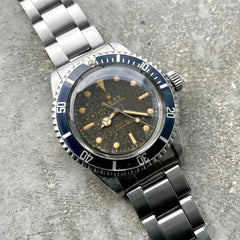 1960 Rolex Submariner 5512 Pointed Crown Guards PCG - Tropical Dial