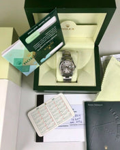 Load image into Gallery viewer, Rolex Datejust 36mm Grey Roman Numeral Dial 16200 - Box Papers + Serviced 2016
