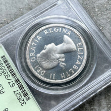 Load image into Gallery viewer, 1958 Canada 1 Dollar Silver Coin One Proof Like PCGS Gem PL 67 Cameo Old Holder
