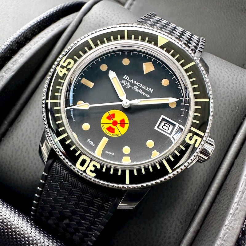 Blancpain 5008D 1130 B64A Fifty Fathoms No Radiation - Box and Papers