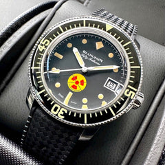 Blancpain 5008D 1130 B64A Fifty Fathoms No Radiation - Box and Papers