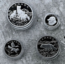 Load image into Gallery viewer, 1993 Canada Artic Fox.9999 Platinum Coin set - 1.85oz
