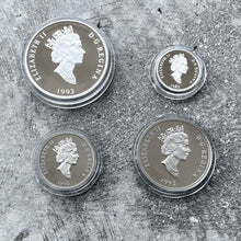 Load image into Gallery viewer, 1993 Canada Artic Fox.9999 Platinum Coin set - 1.85oz
