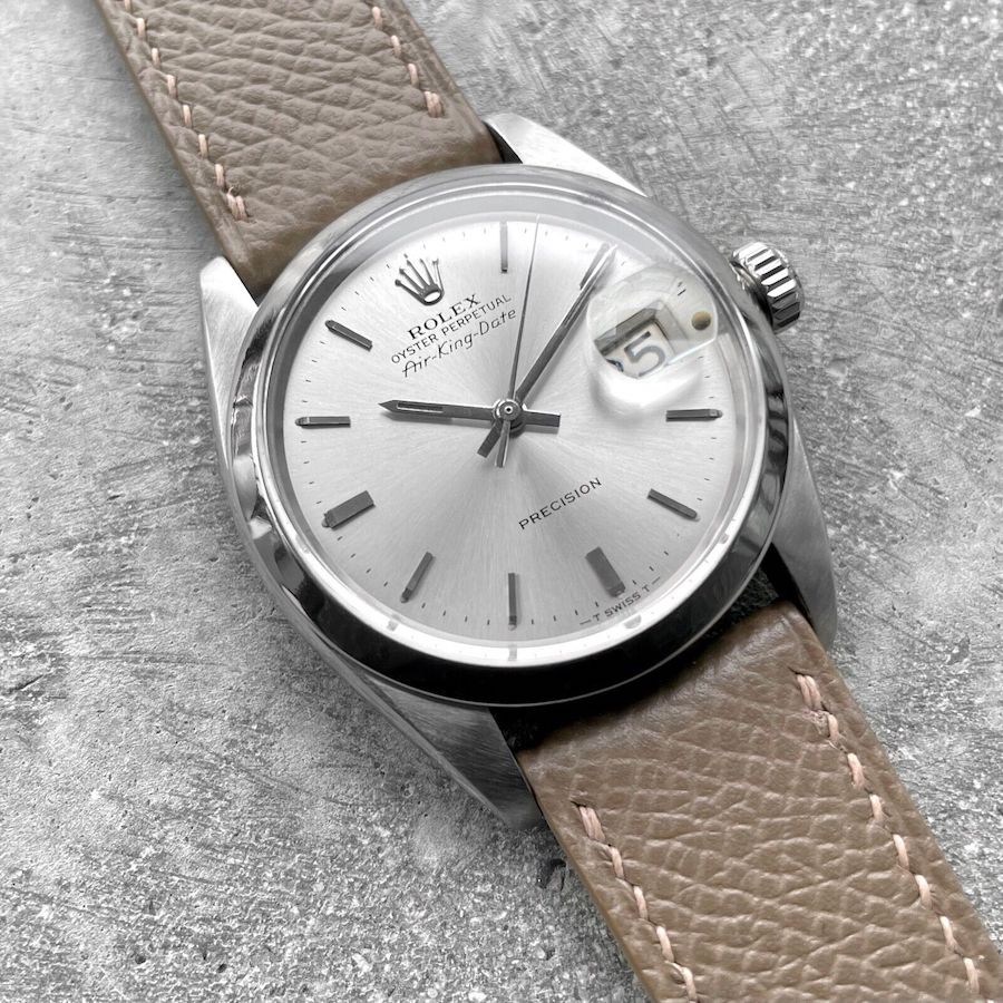 1966 Rolex 5700 Air King Date Stainless Steel