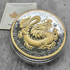 2020 Canada 125 Dollar Silver 1/2 Kilo: Lucky Dragon
