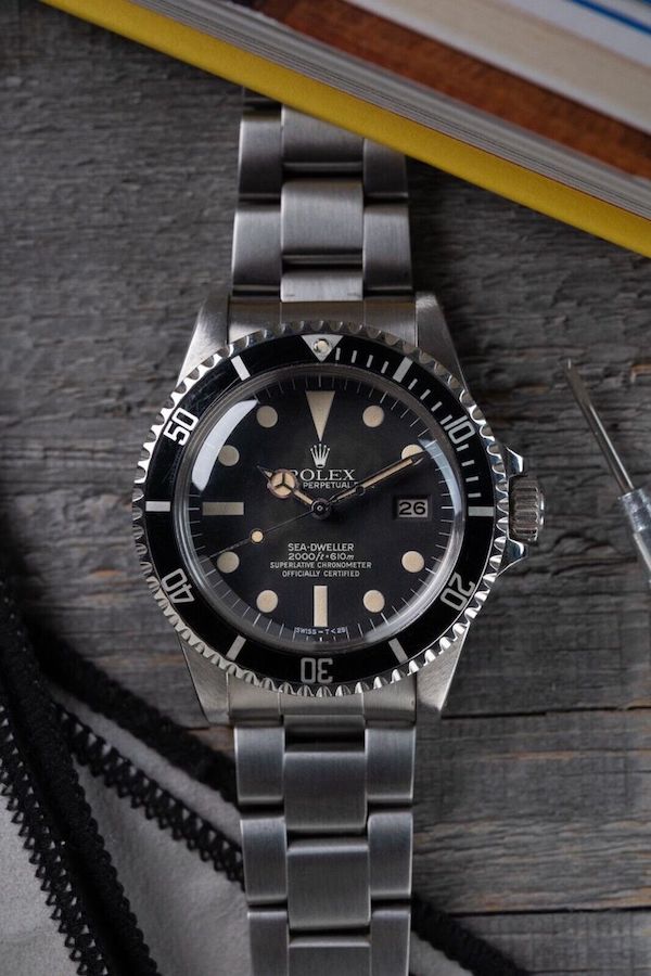 1981 Rolex 1665 Sea Dweller Stainless Steel- Attractive Patina