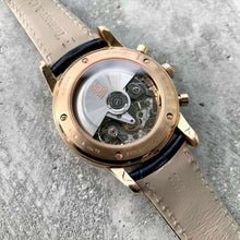 Load image into Gallery viewer, Tiffany &amp; Co CT60 Chronograph Blue Dial Reference 36342064 Rose Gold - Box Paper
