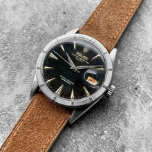 Load image into Gallery viewer, 1958 Rolex 6535 Date Stainless Steel - Glossy black gilt dial
