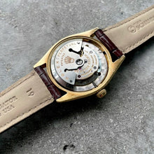 Load image into Gallery viewer, 1956 Rolex Date Mens 6567 Yellow Gold Watch Tropical dial with Serpico Y Laino
