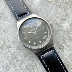1970s Zenith Defy 38mm Stainless Steel Automatic Watch 01-1360-380