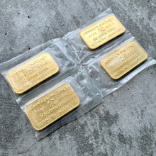 Load image into Gallery viewer, 4 x Johnson Matthey London 50 Gram Gold Bar .9999 - Bank of England
