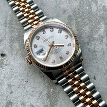 Load image into Gallery viewer, 2016 Rolex 36 mm Datejust 116231 Two Tone Jubilee Diamond Dial Jubilee Rose Gold
