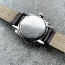 Load image into Gallery viewer, 1938 Rolex Birks Ellis 2081 Cushion Case Manual - Channel Swimmer Waterproof!
