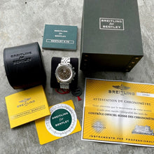 Load image into Gallery viewer, 2009 Breitling Bentley 49mm Stainless Steel A44362 Bronze Box + Papers + Unworn
