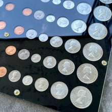 Load image into Gallery viewer, 13 x Canada Year Silver Sets Unc + Proof Like 1953 - 1964
