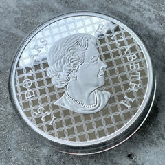 2014 Canada 1/2 Kilo .9999 Silver Coin $125 Howling Owl Wolf Serial 1000/1000