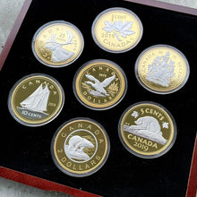 Load image into Gallery viewer, 2019 Canada .9999 Silver 5oz x 7 Coin Big Coin Set - Complete Set! Serial 888
