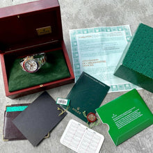Load image into Gallery viewer, 2004 Rolex Daytona Two Tone 116523 Box / Papers + Custom Sapphire Rainbow Bezel
