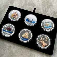 Load image into Gallery viewer, 2016 Canada .9999 Silver 5oz x 6 Coin Big Coin Set
