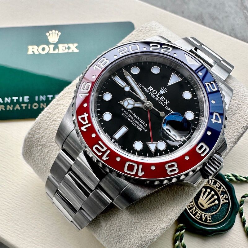 Rolex GMT Master 126710 BLRO Stainless Oyster – Box / Papers
