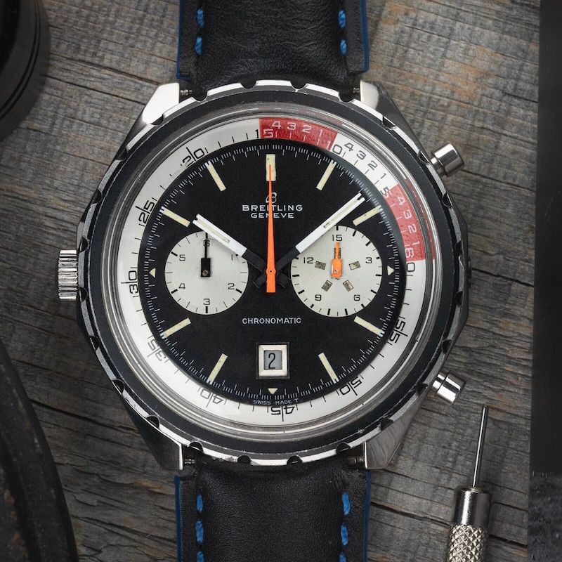 Vintage Breitling Chrono-Matic Cal 11 Movement - Reference 7651