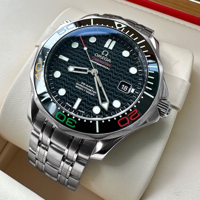 2016 Omega Seamaster Rio Olympics Special Edition 52230412001001 –Box ...
