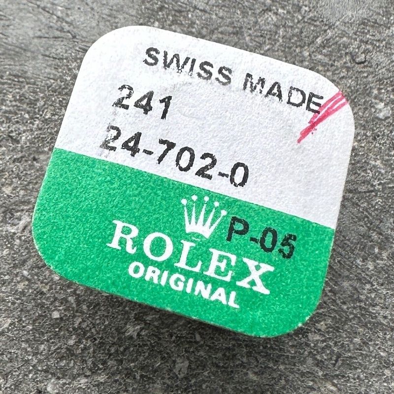 Genuine Rolex Stainless TripLock Crown 24 702 0 - 5513 1665 5512 6262 6263 1665