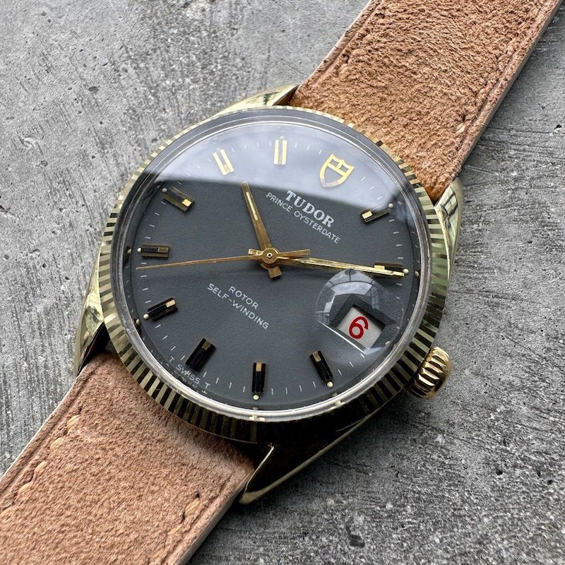 1967 Tudor Prince Oysterdate 7990/5 Automatic 7990 - Stunning Matte Grey dial