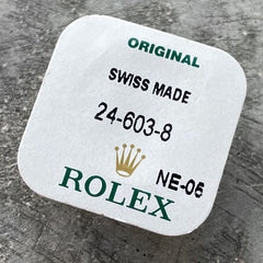 Genuine Factory Rolex Yellow Gold Twinlock Crown 24 603 8 - Sealed