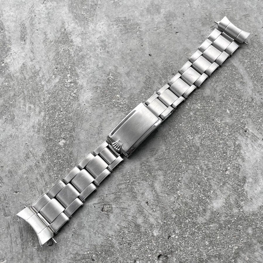 1967 Vintage Rolex 7206 Rolex Bracelet with 80 endlinks 20mm 5513 5512 1680