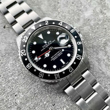 Load image into Gallery viewer, 2002 Rolex GMT Master 16710 Stainless steel 16710T
