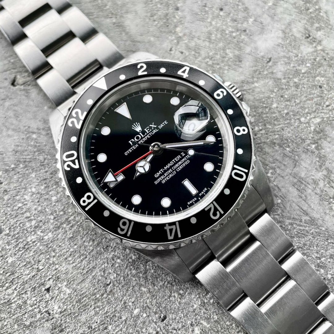 2002 Rolex GMT Master 16710 Stainless steel 16710T