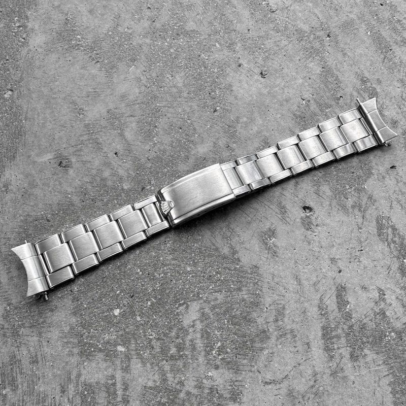 1958 Rolex 7206 Riveted Bracelet 58 Endlink Stainless Steel 5508 6536 6538 6542